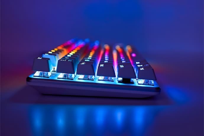 Teclado com led