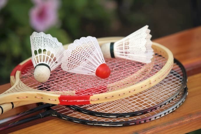 Raquete de Badminton