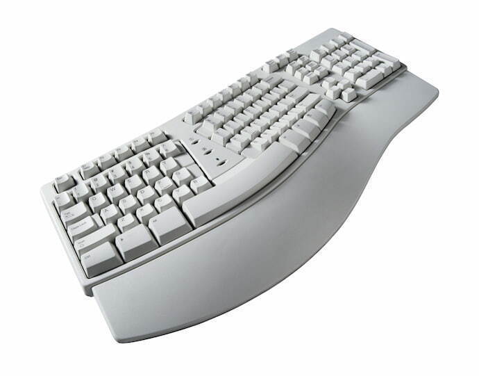 Teclado ergonômico 