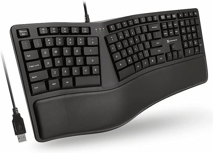 Teclado ergonômico 