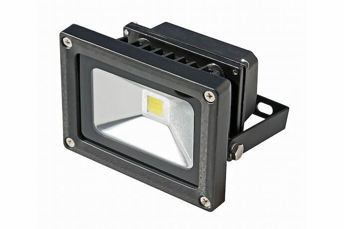 Refletor Led retangular preto