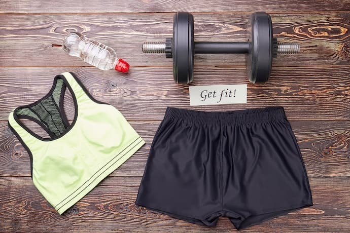 Conjunto para treino fit