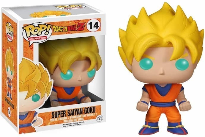 Funko Pop do personagem Goku