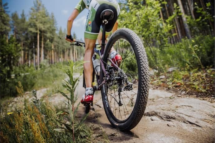 Bicicleta de montanha.