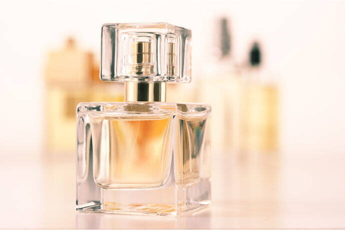 Frasco de perfume