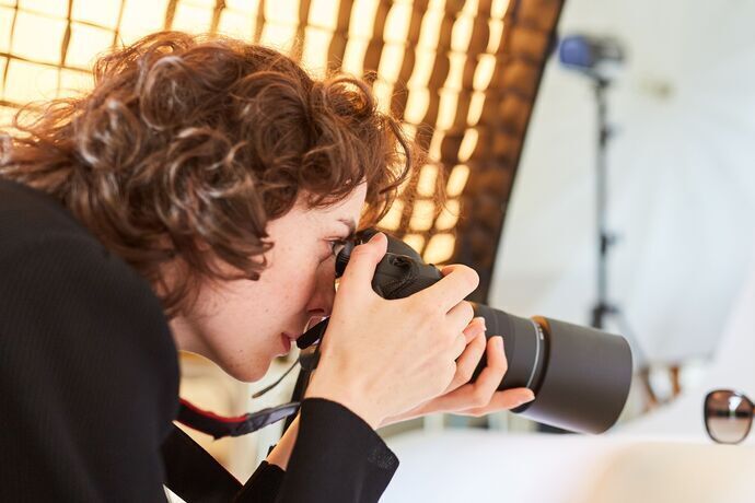 câmera fotográfica profissional