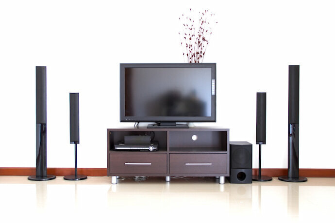 home theater preta