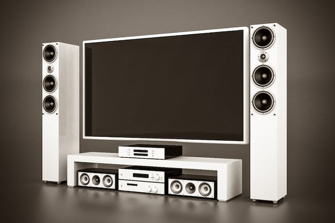 home theater e tv