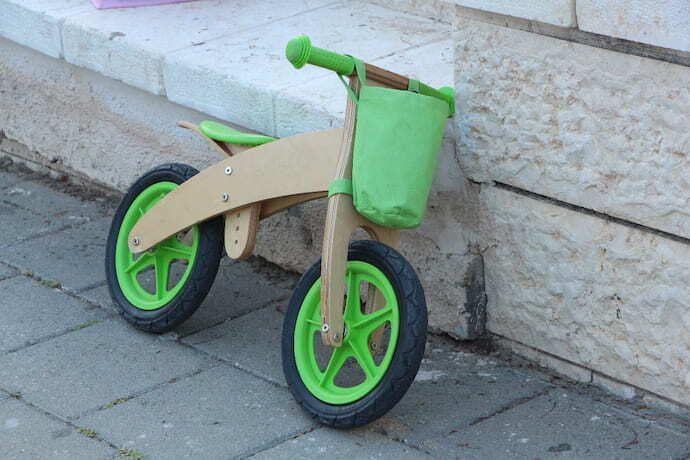 bicicleta de equilíbrio