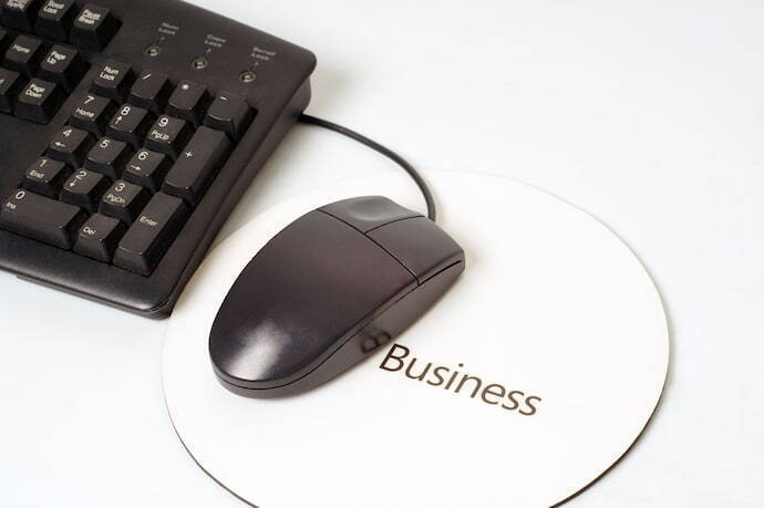 Mouse sobre mousepad